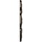 Ekena Millwork Peralta Ceiling Medallion (Fits Canopies up to 4 5/8"), 17 3/4"OD x 3 1/8"ID x 1"P, Bronze CM17PEBZS - alternate 4